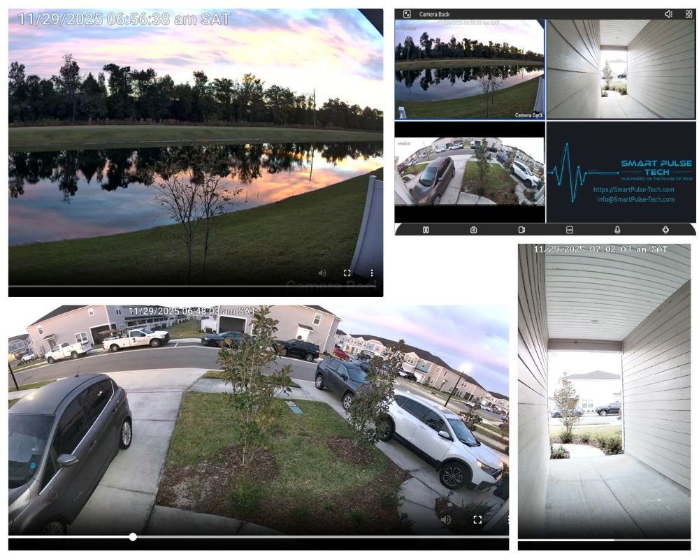Wire-Free Camera System with Continues Recording | No Subscription Required | Hardwick Farms Community, Jacksonville, FL